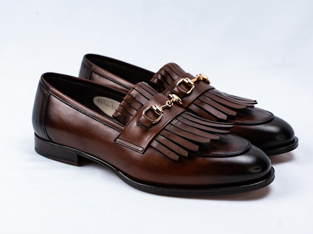 Rojèè Loafers mit goldener Metallschnalle