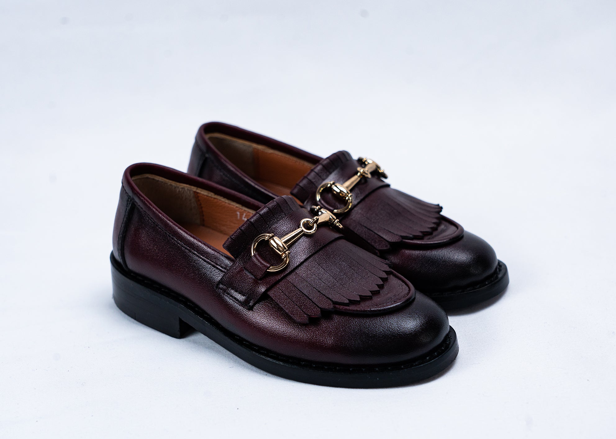 Junior Loafer mit Fransen