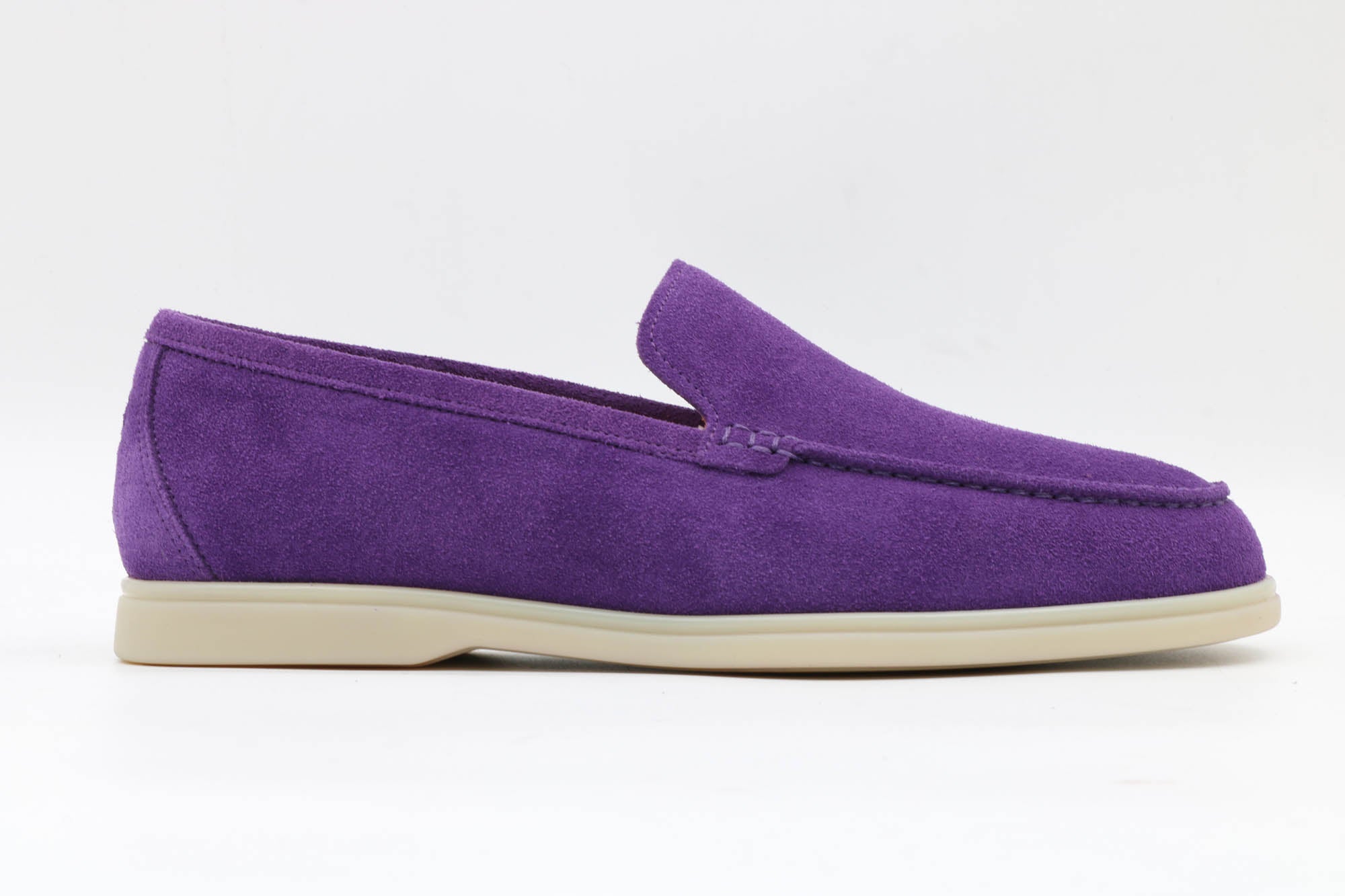 Eleganter Damen-Loafer Farbe Purple