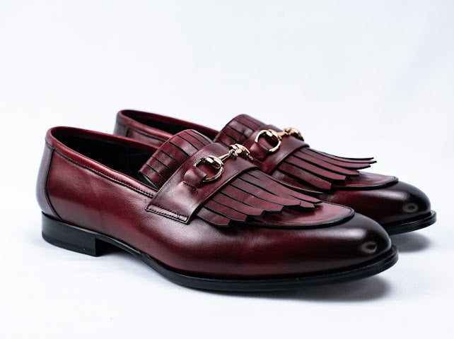 Rojèè Loafers mit goldener Metallschnalle
