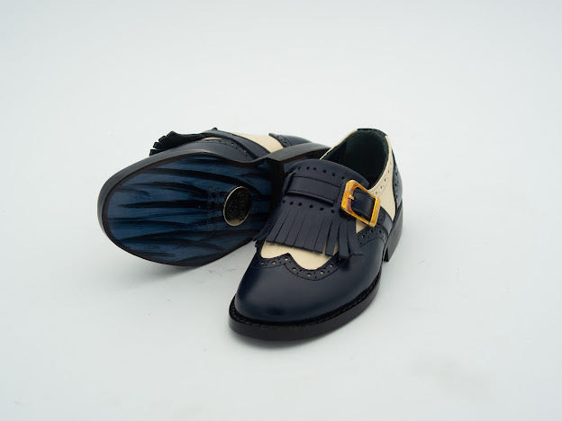 leather fringe slipper