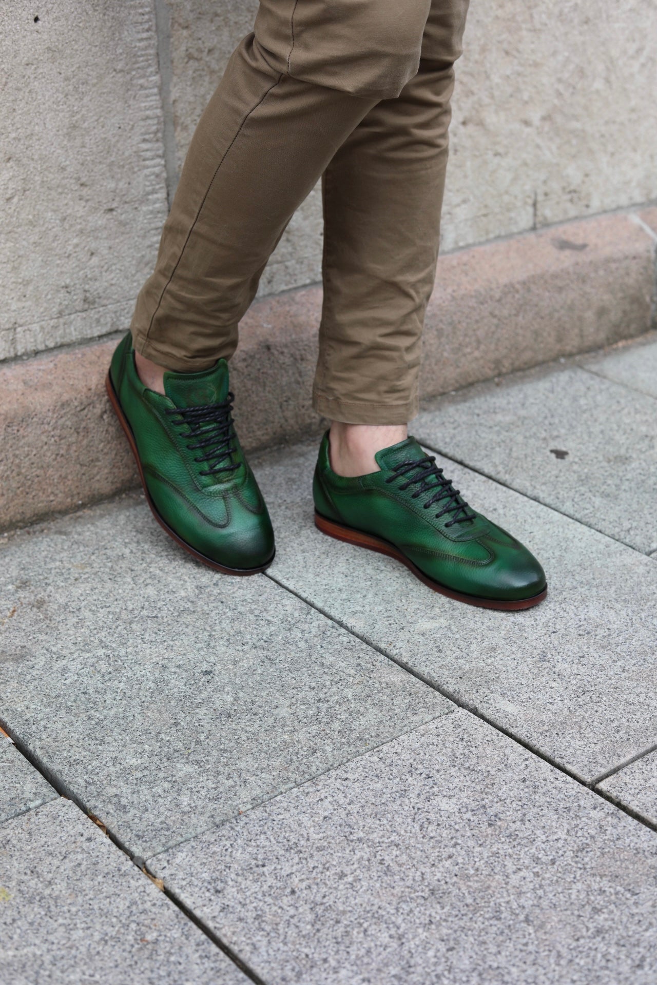MILANO SNEAKER AUS LEDER