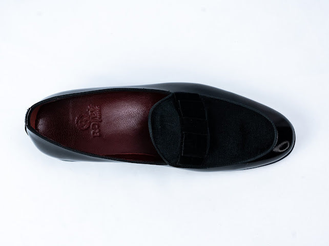 Lackschuhe mit Samt