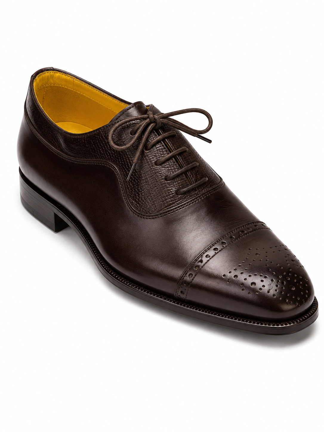 Leather lace-up shoes Made in Italy 
