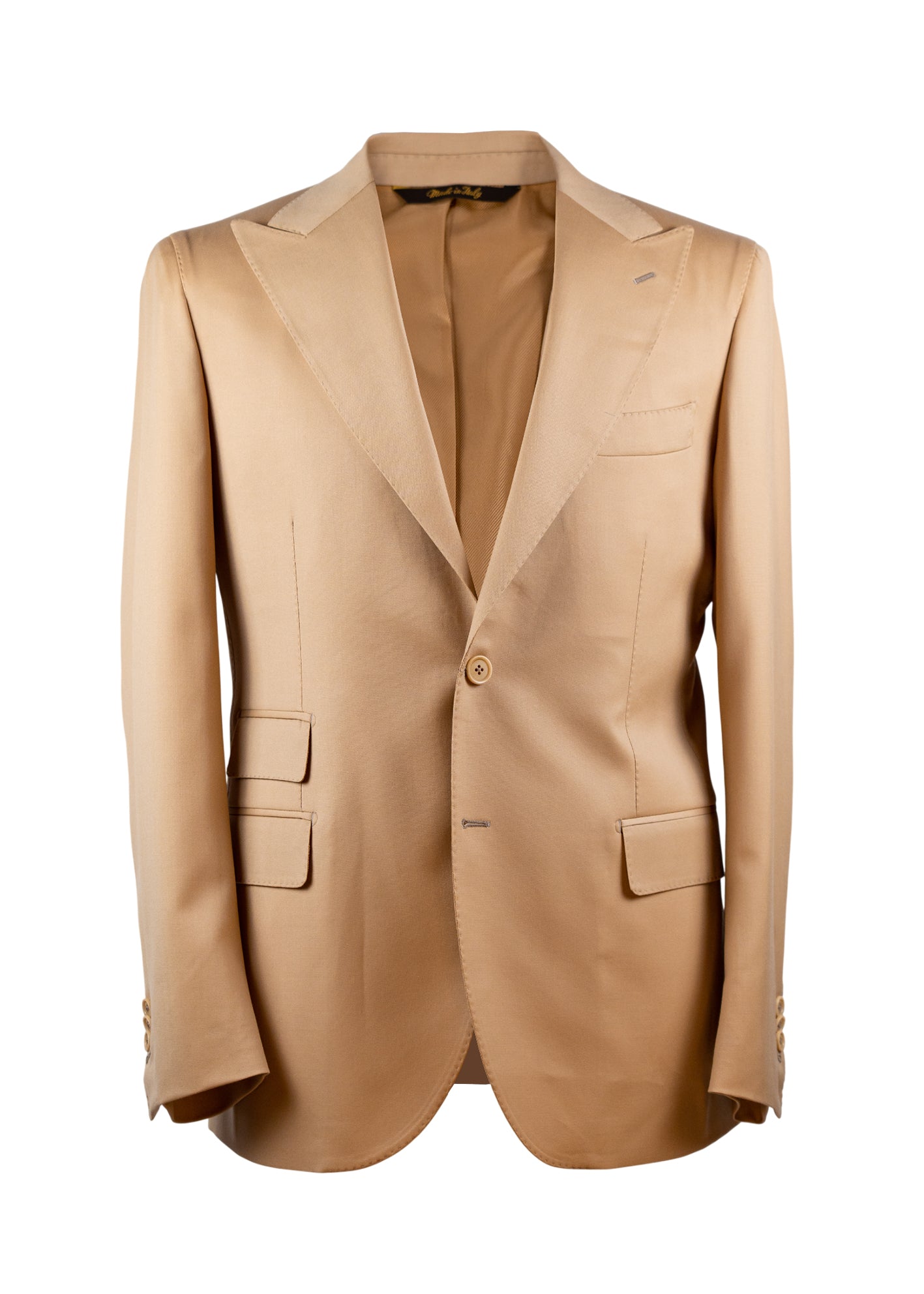 Anzug Einreiher Beige