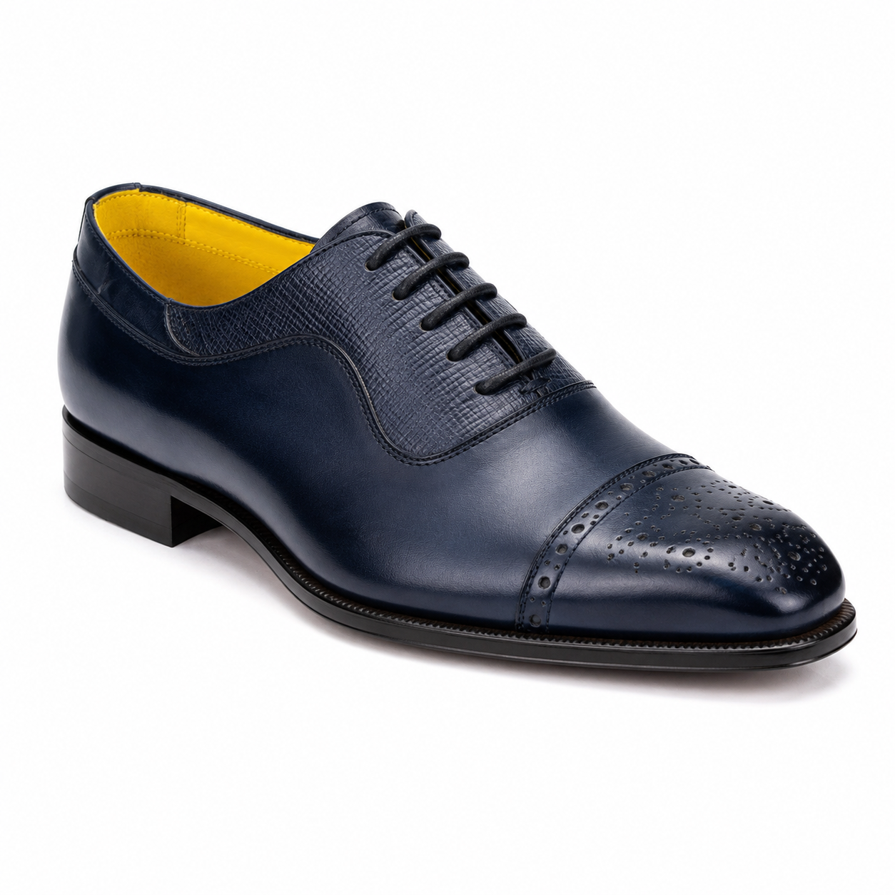 Leather lace-up shoes Made in Italy 