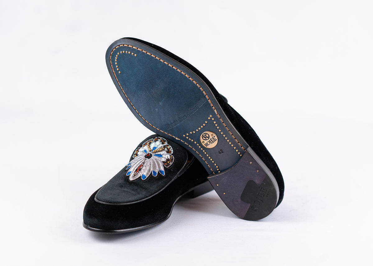 Samt Loafers