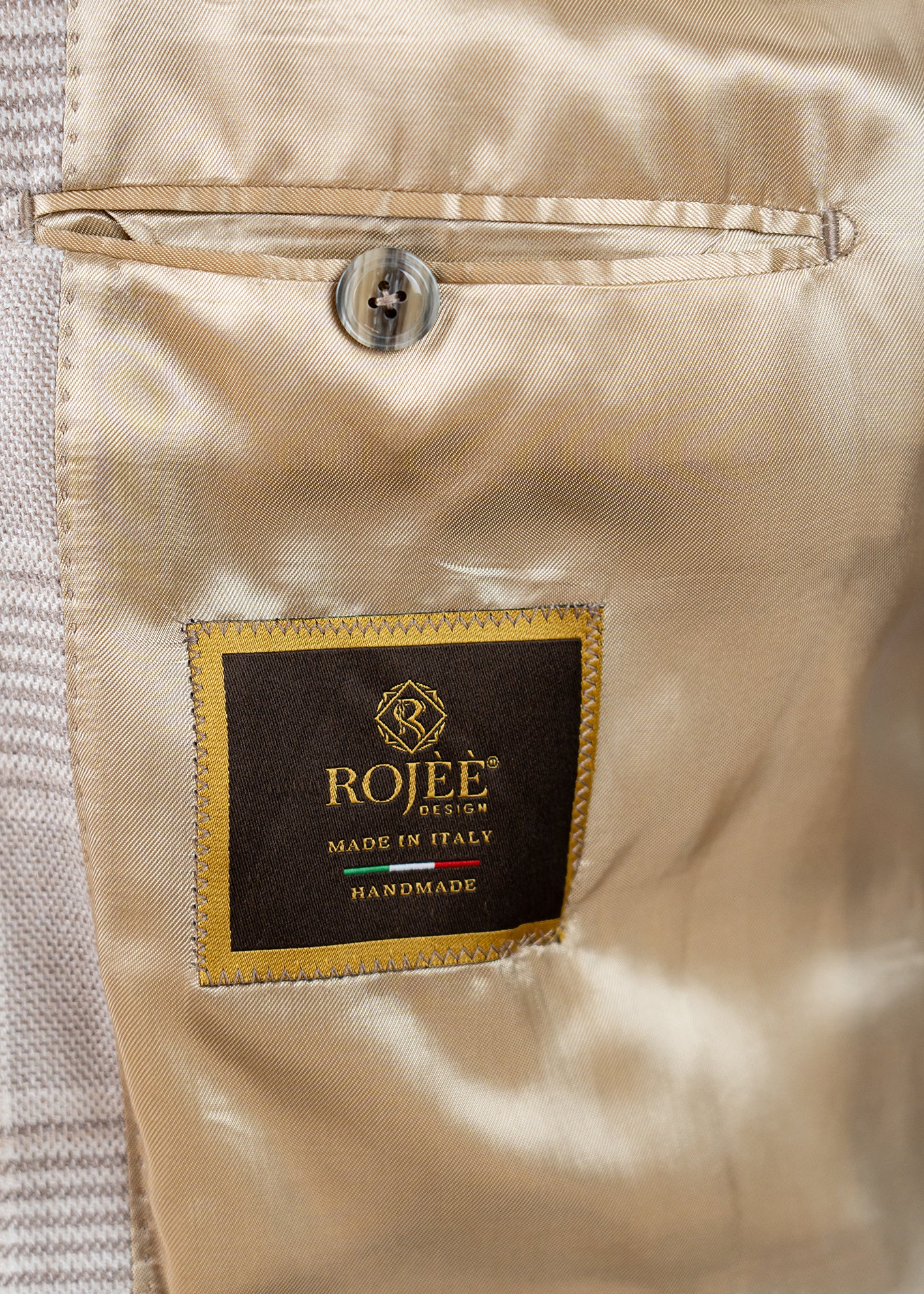 Zweireiher Anzug Beige