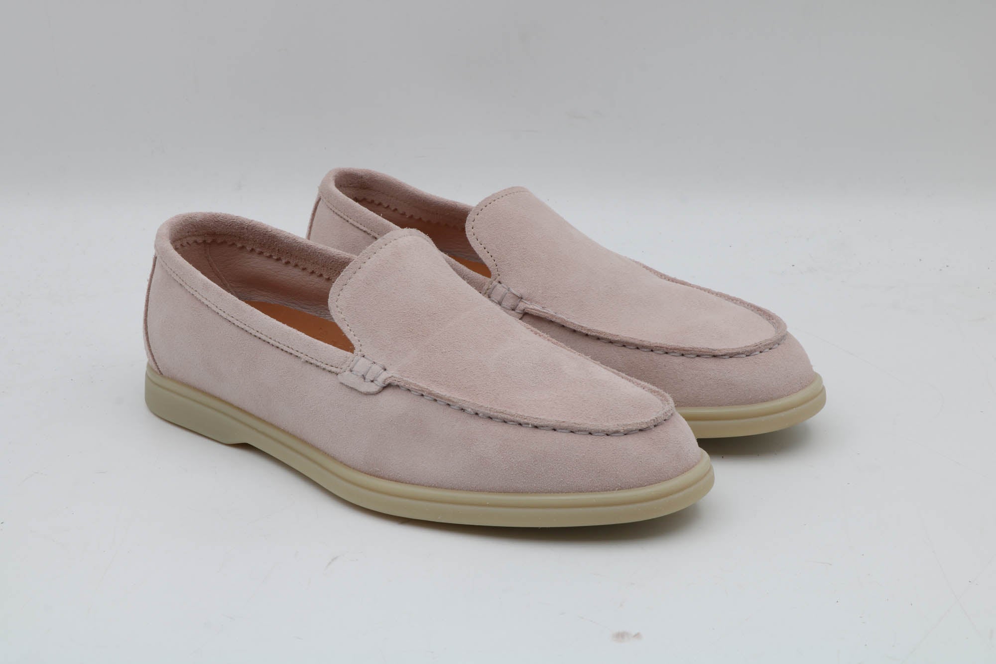 Eleganter Damen-Loafer Farbe Reversed-Silk