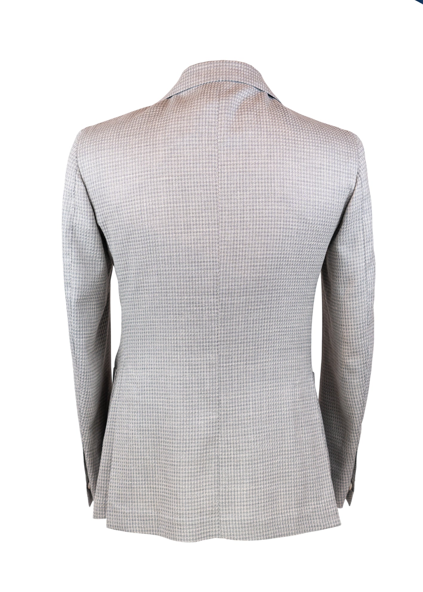 Einreiher Anzug Beige-Grau