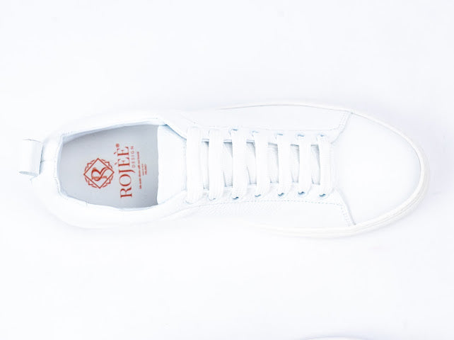 Handgefertigte Leder-Sneaker aus Italien