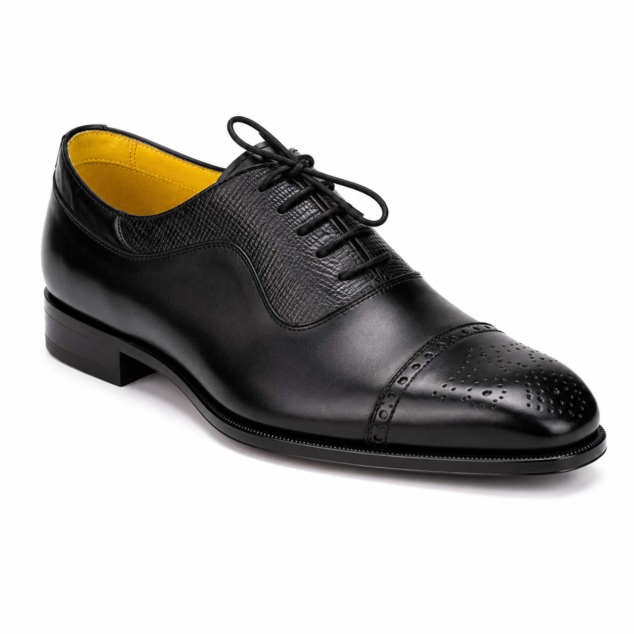 Leather lace-up shoes Made in Italy 