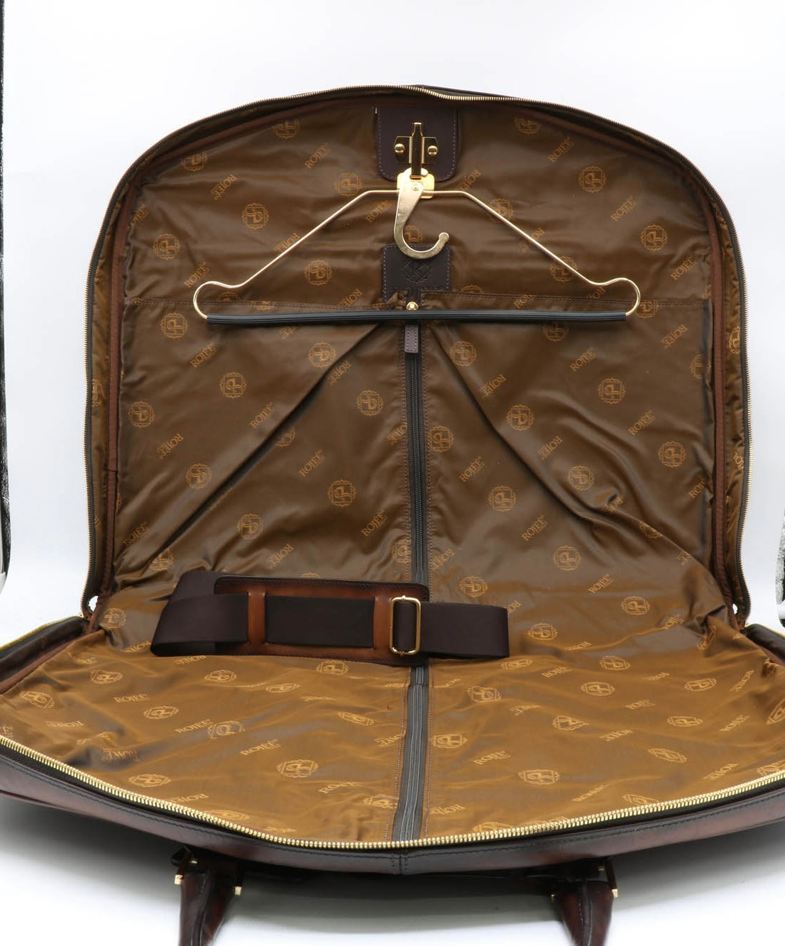 Anzug Tasche Braun