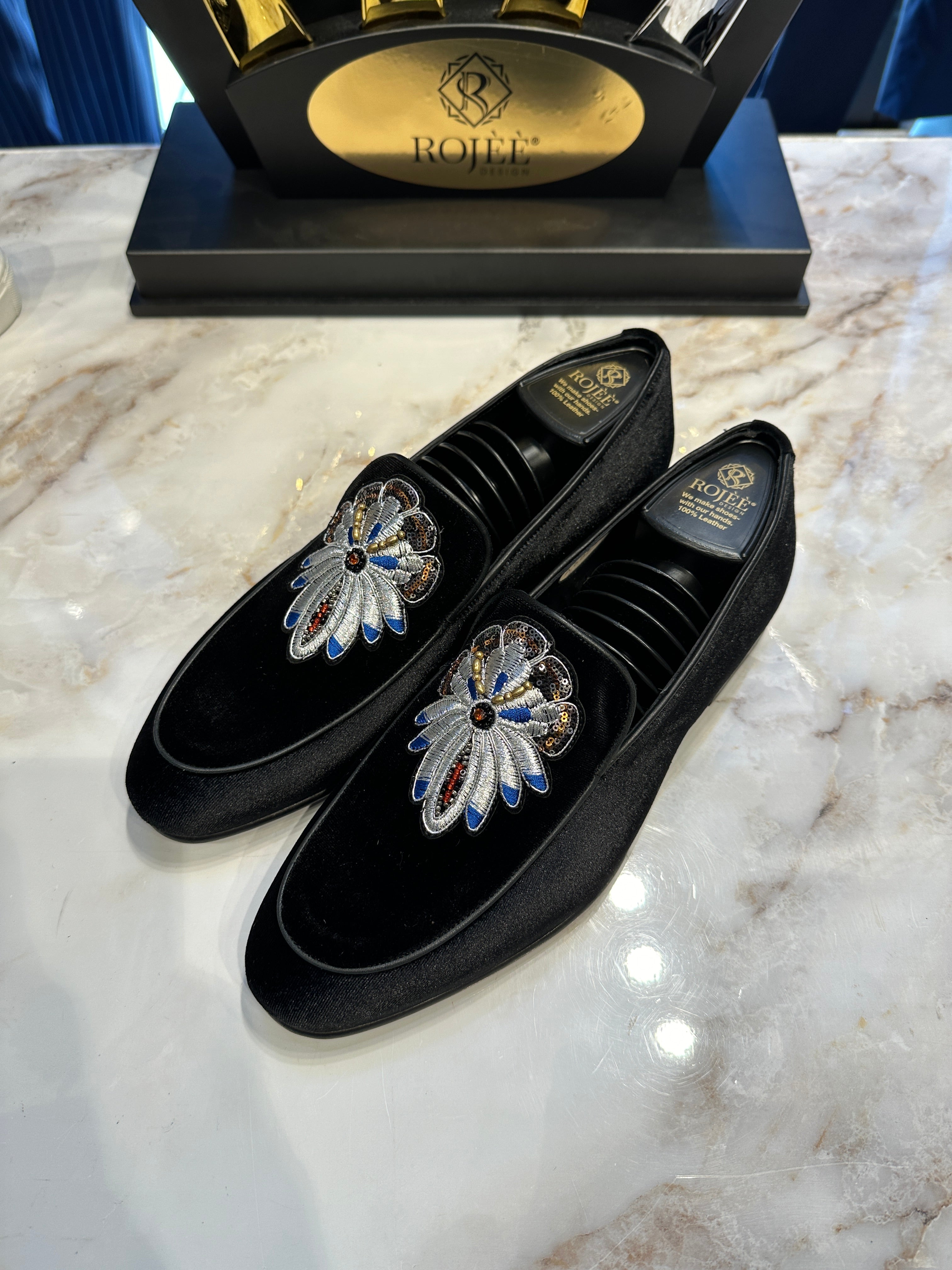 New collection of velvet shoes