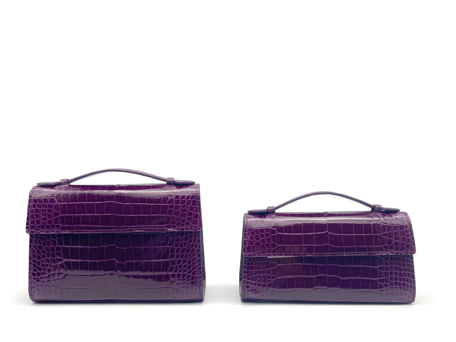 Crocco Tasche  Purple 2003 - 21 sm  : 21,5 x 14,5 x 7,5