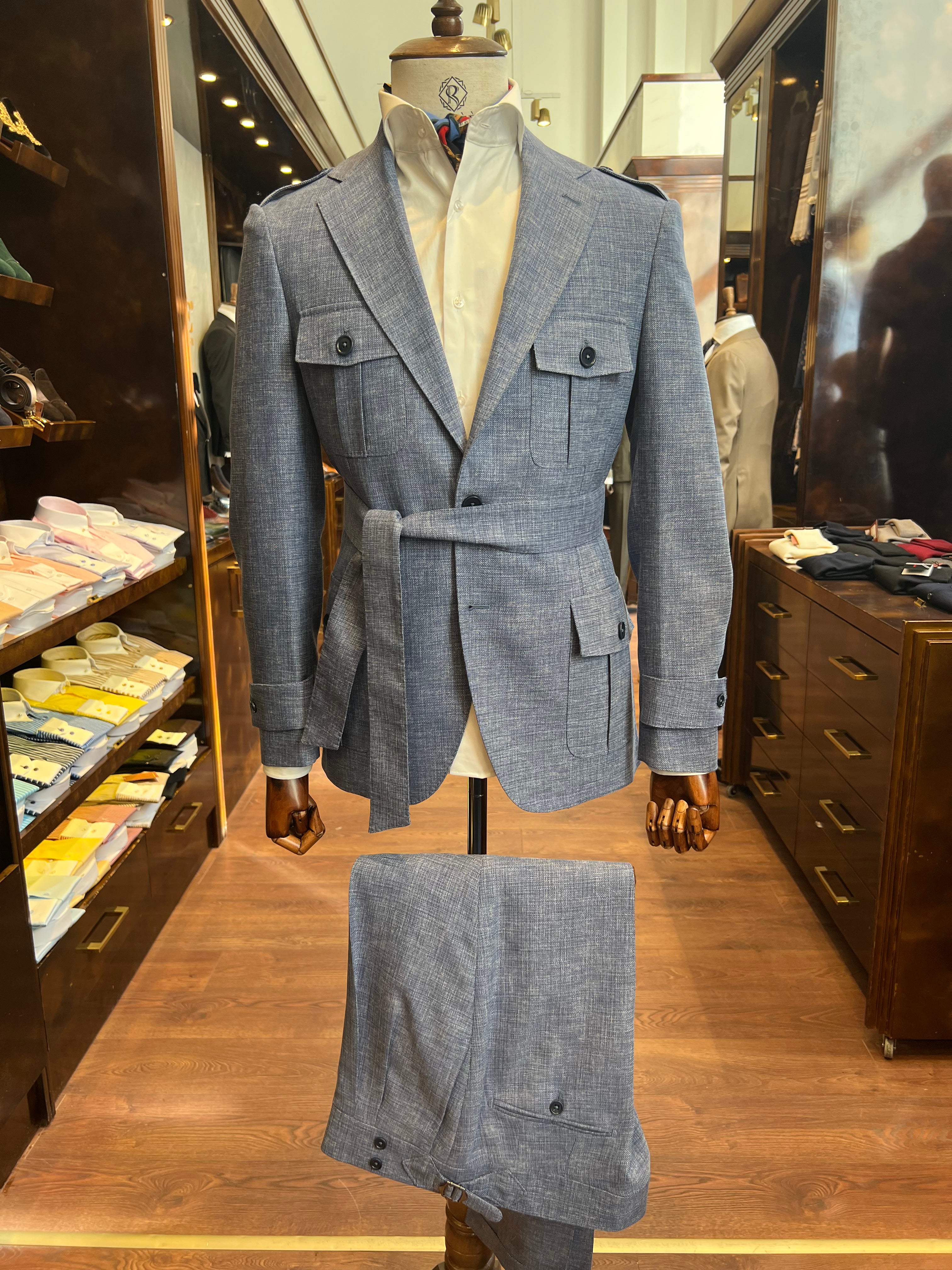 Safari Suit Blue
