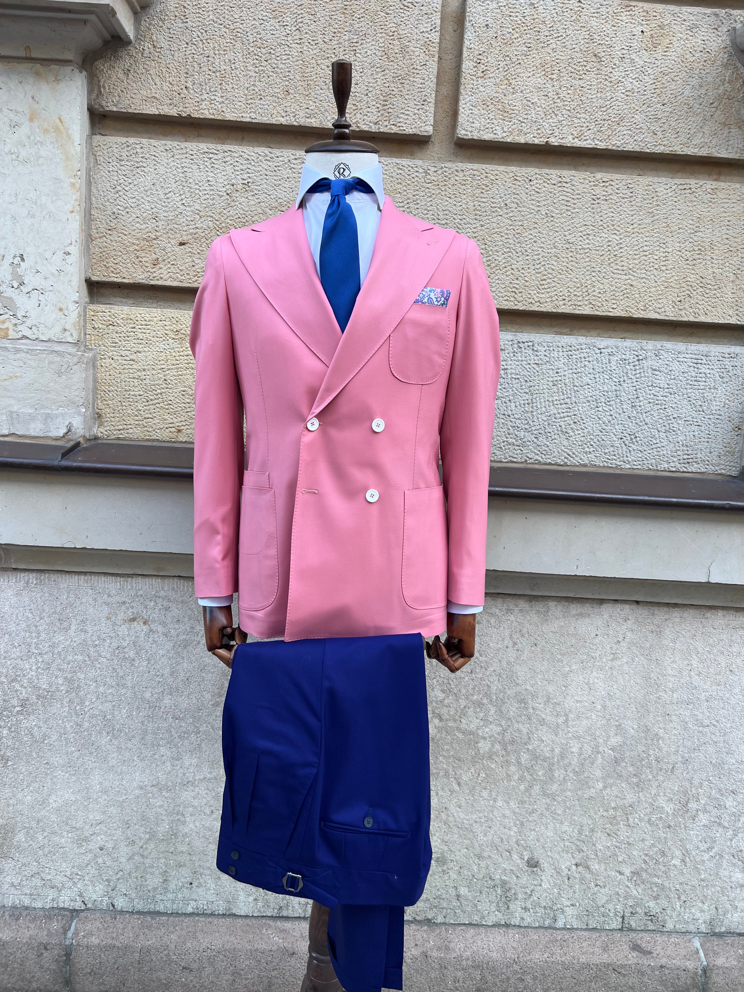 double-breasted suit