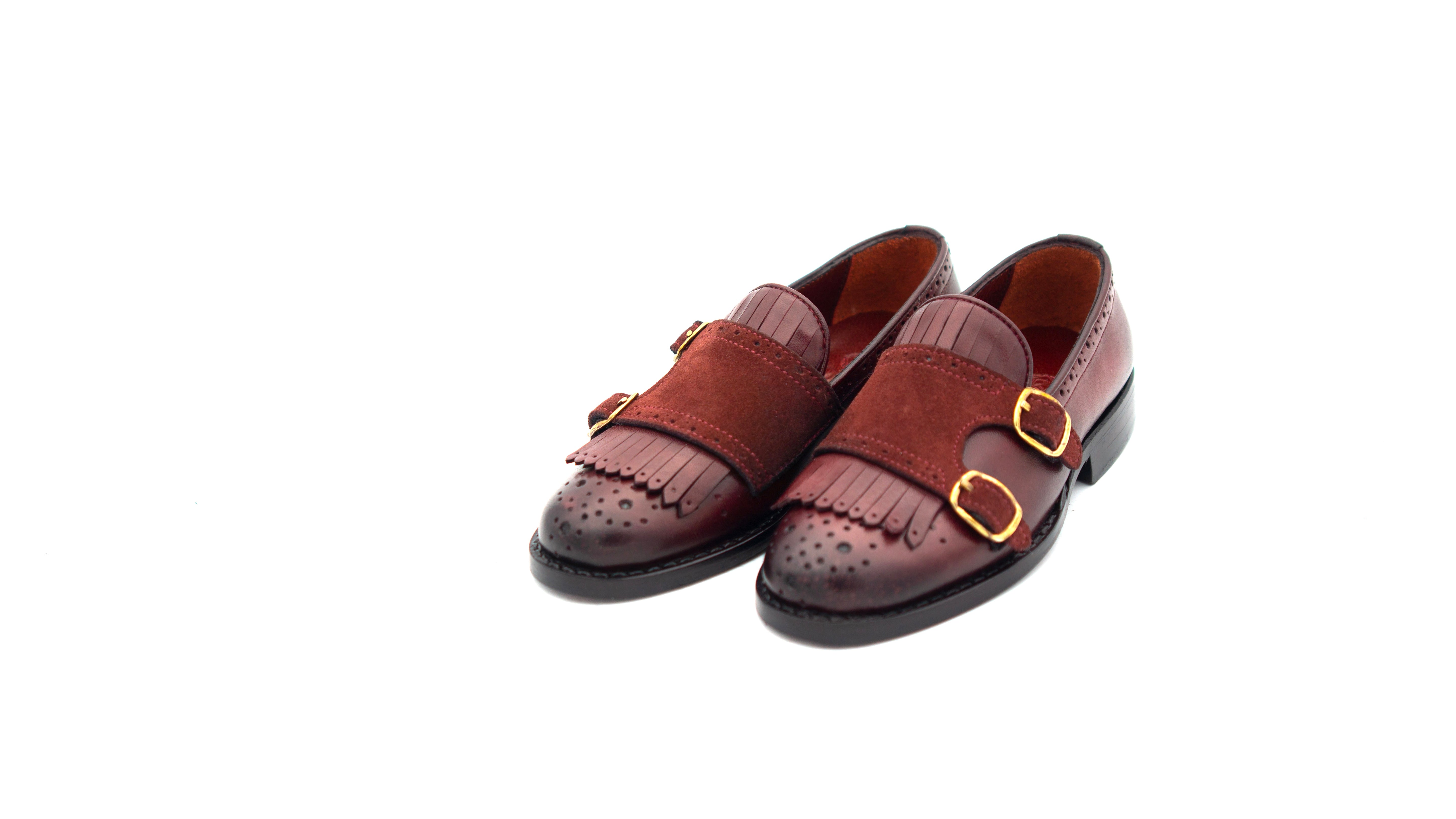 Junior leather slipper 