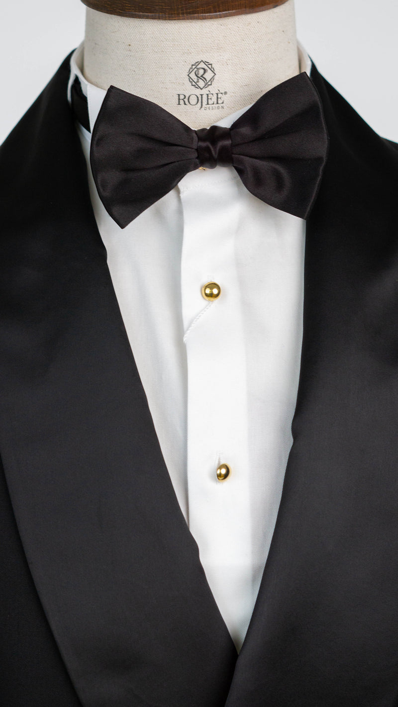 Tuxedo Double Breasted Shawl Collar Black