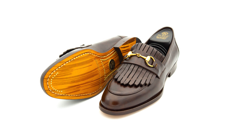 Rojèè Loafers mit goldener Metallschnalle